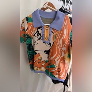 Boutique Graphic Top